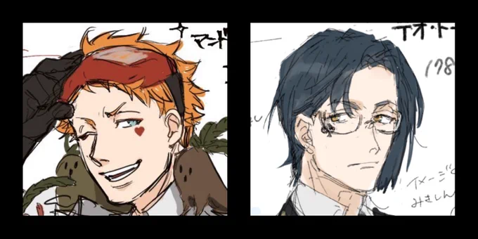 色が対ぽくて可愛い(創作生) https://t.co/ofDIHRtLby 
