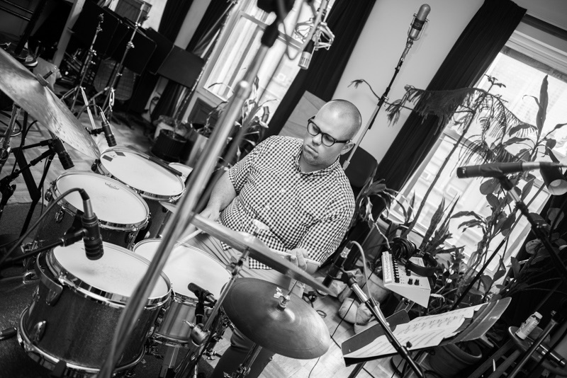 Aaron Kimmel, UJT member, in studio recording 2nd album (June 2018) <a href="/AaronKimmel/">Aaron Kimmel</a>