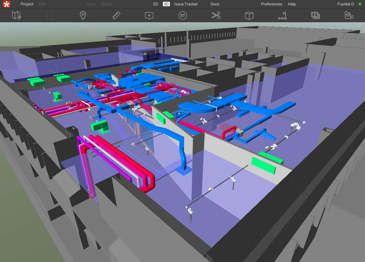 wmtspaeder's tweet photo. From our VDC Department - Point Cloud to 3-D Mesh to Final Design. The right tools make the difference..... #wmtspaeder #revizto #faro #cintoo #techtuesday https://t.co/t7qGlP9aqp