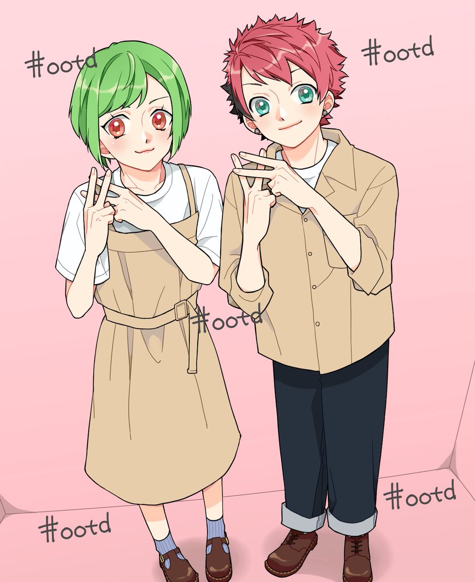お針子ボーイズのプリクラ Outfit Of The Day じゃめ あと2ページのイラスト お針子ボーイズのプリクラ Outfit Of The Day じゃめ あと2ページのイラスト