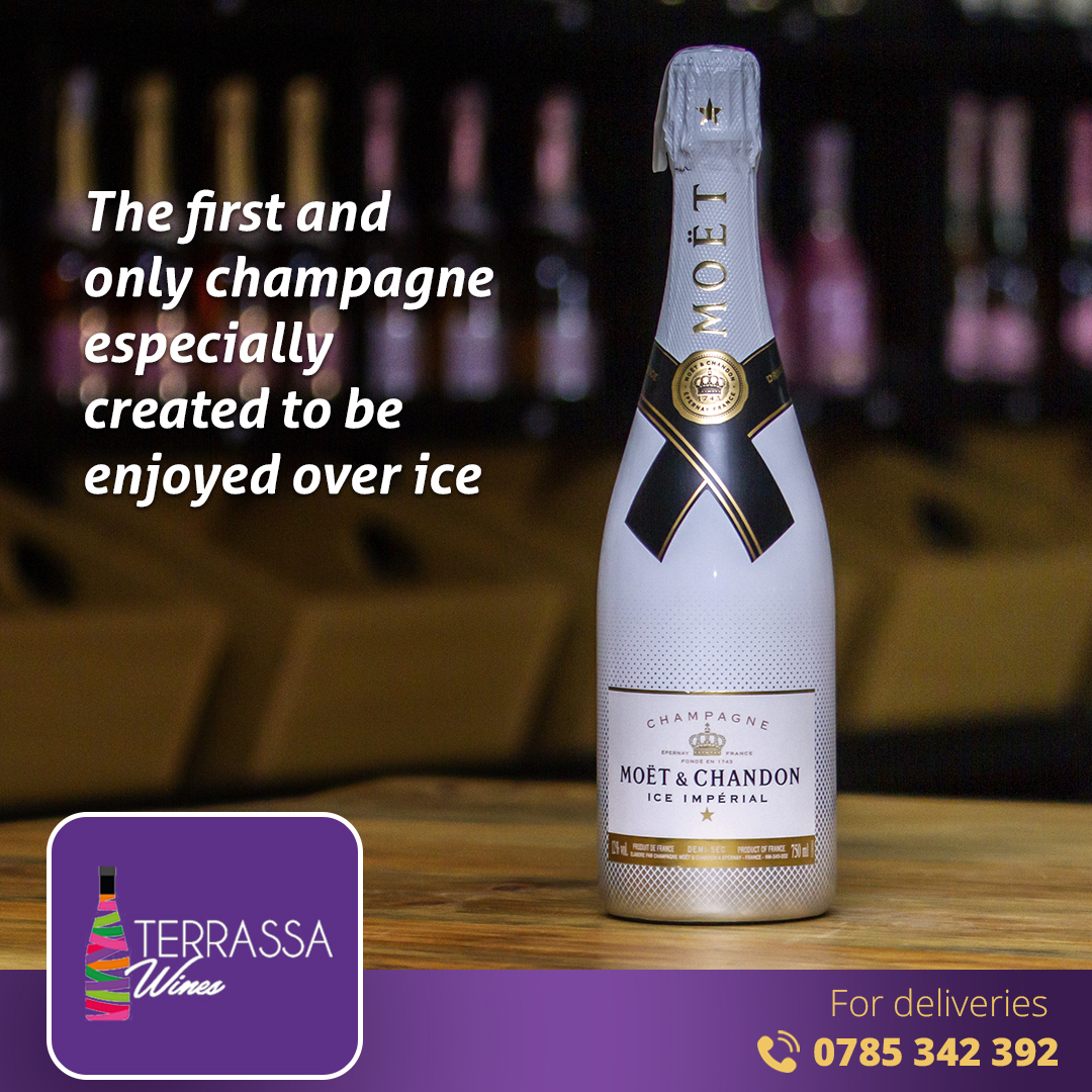 TerrassaW's tweet photo. Make every moment count with our #MoetIce. A spirit of conquest! Order yours today.
#RwOT
#Sunlit
#champagne https://t.co/sjf5g8ZSeC