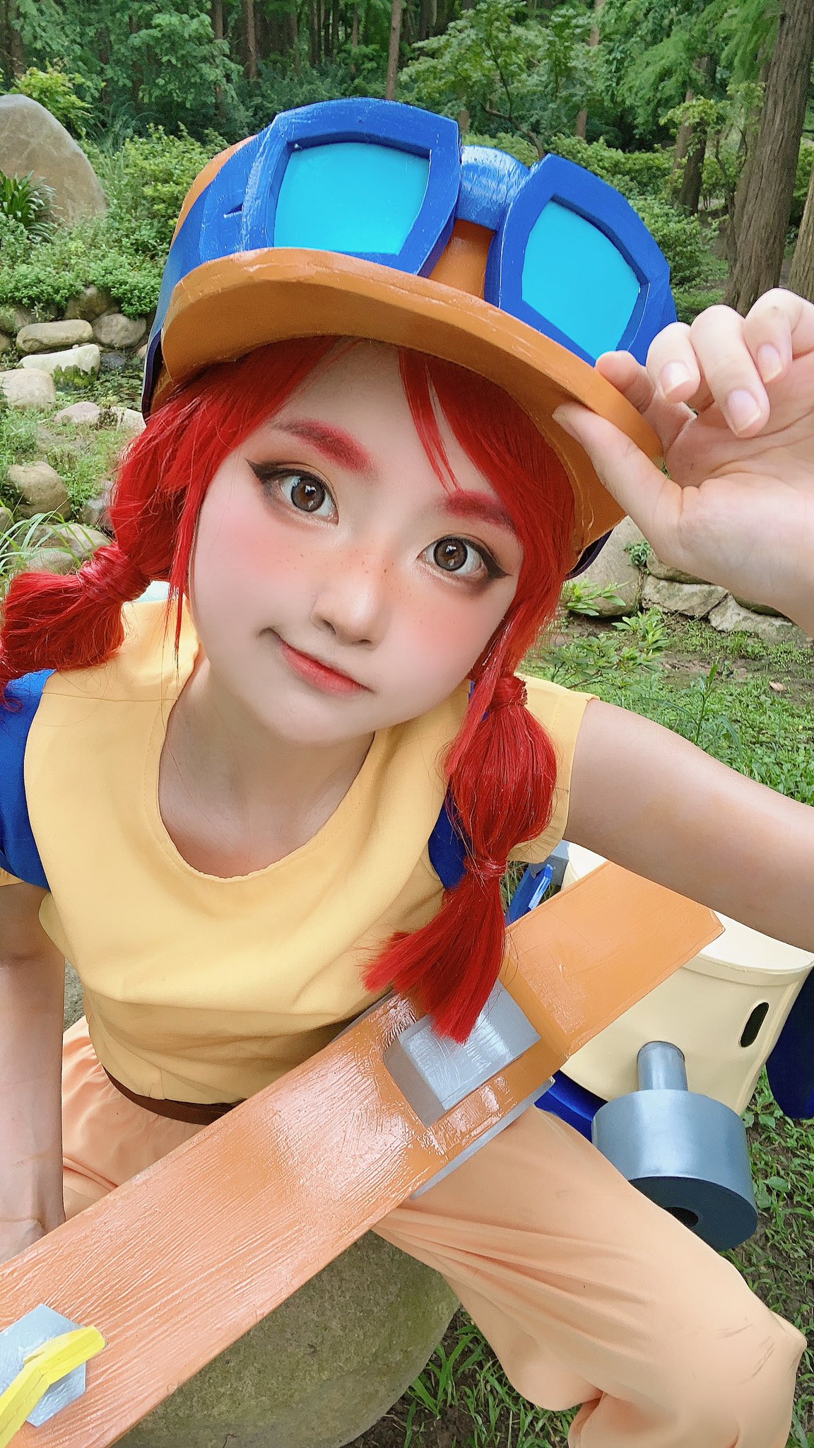 タレット　ブロスタ　サマージェシー　ウィッグ　コスプレ衣装Brawl Stars Brawl Stars - CXCOS-コスプレ商品専門店