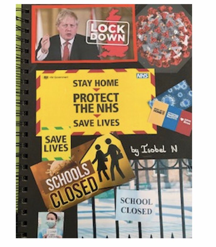 Kingsley_CP_Sch's tweet photo. Sharing Isobel’s ‘Lockdown Diary’ in Bubble 6. What an amazing piece of social history to treasure for years to come! https://t.co/GCQ7FFn4hz