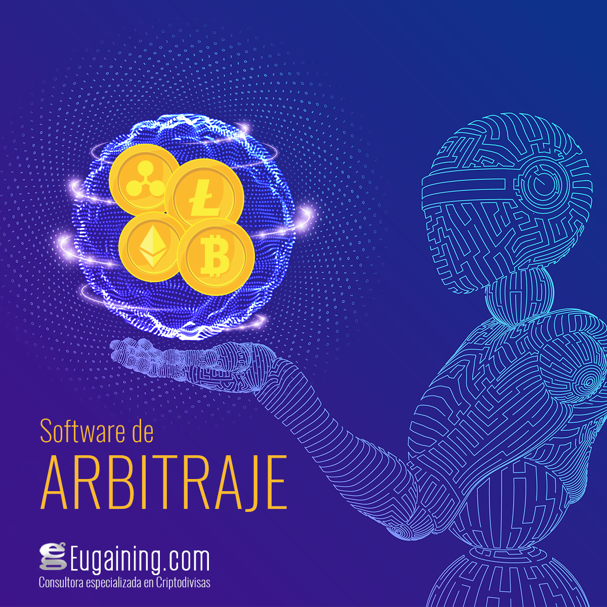 eugaining's tweet image. Utiliza la #tecnología de alto nivel para conseguir #ganancias con tus #criptodivisas gracias al #software de #Arbitraje más avanzado del #mercado. Tú pones el capital y la #AI hará el resto realizando el trading más conveniente.
¿Quieres más info? Contacta conmigo y te informo📥