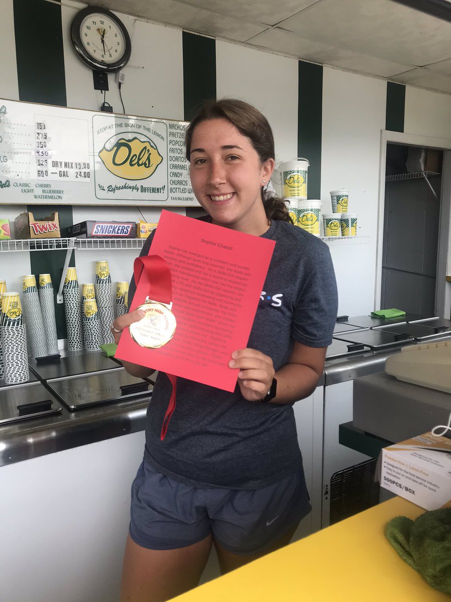 Oaker Award deliveries!  More on the way today!  #oakerpride