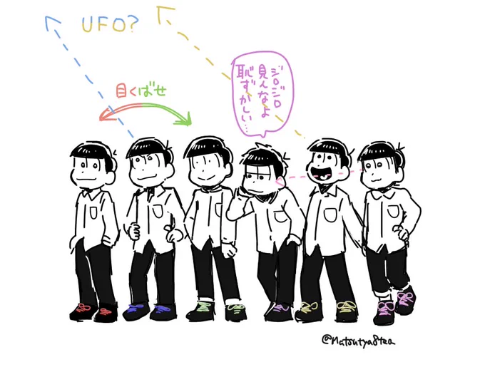 思ったことを描いただけ 