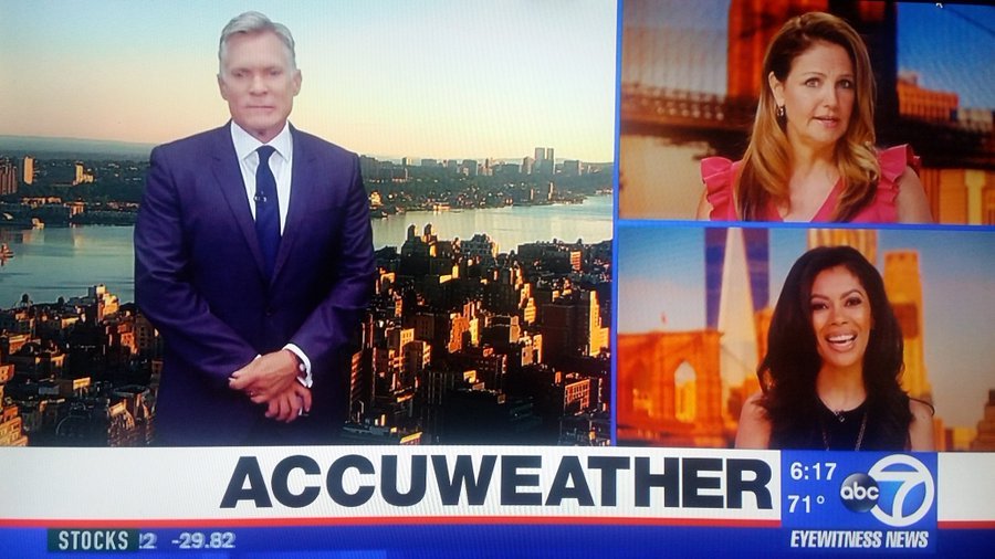 pkchin888's tweet photo. #July14th #TerrificTuesday🌞 Good Morning Michelle Ch, Shirleen, Heather, Candace Mc , Sam @mcharlesworth7 @ShirleenAllicot @heatherorourke7 @CandaceMcCowan7 @SamChampion @ABC7NY crew. #WeatherThenHeather🌞⛅☔⚡🌈💁 https://t.co/8RDy2xh1Gj