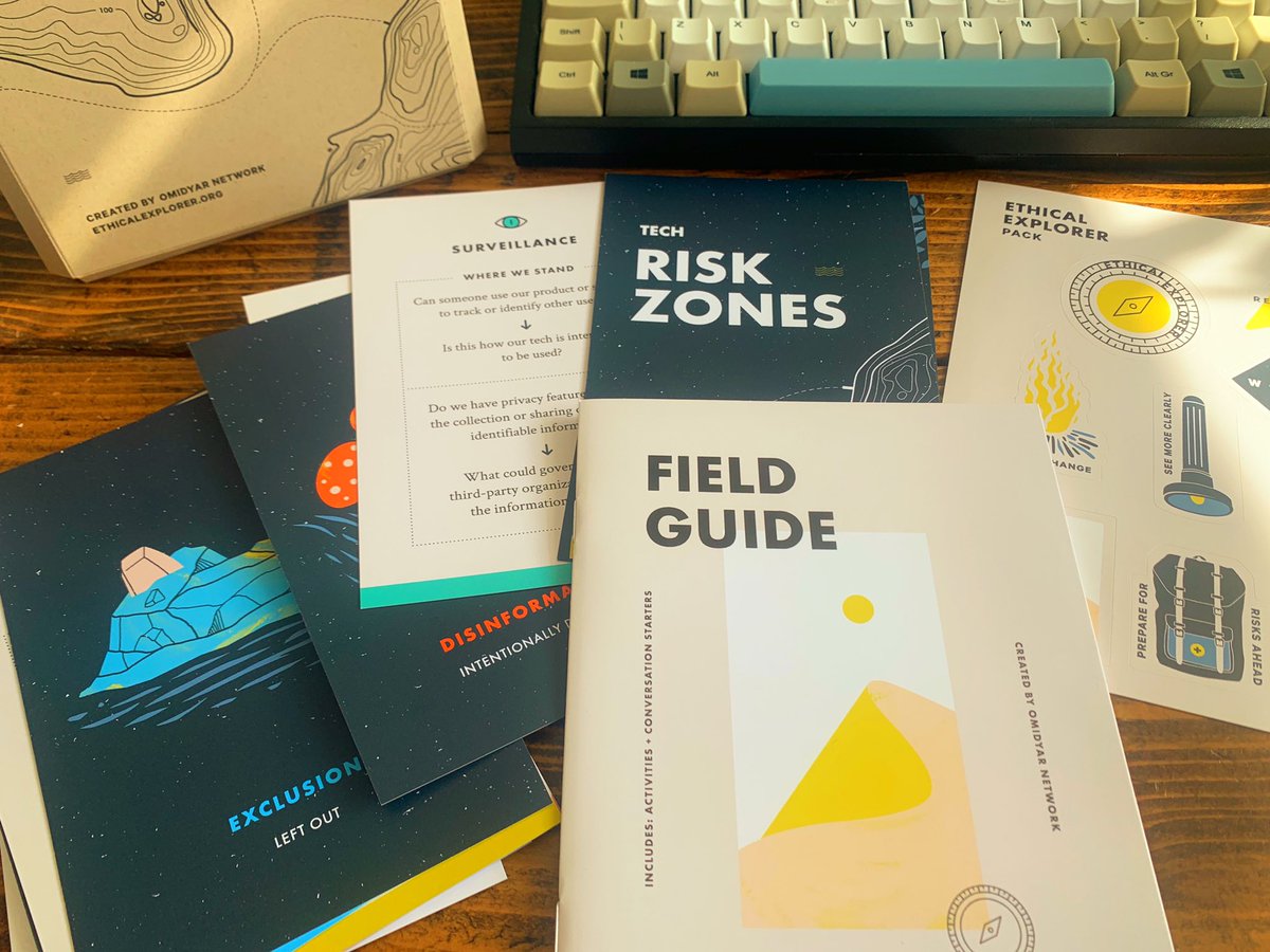 willypimpernel's tweet image. Got my #EthicalExplorer kit from @sarahdrinkwater at @OmidyarNetwork, and it’s so easy to get started! It’ll slot right into our ethics work at @CervestEarth, continuing on the path @AgnesSchim put us on. If you work in tech, check it out at ethicalexplorer.org