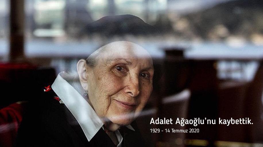 Romancımız Adalet Ağaoğlu hayata veda etti. Fikrimizin ince gülü soldu. Yazmak, onun, su içer gibi içinden geliyordu. 91 yaşına kadar yazdı. Edebiyatı el üstünde tutmamızı telkin eden bir yazardı. Bu söz onun: “Bir ülkenin insanları ancak edebiyat yoluyla anlatılabilir.”