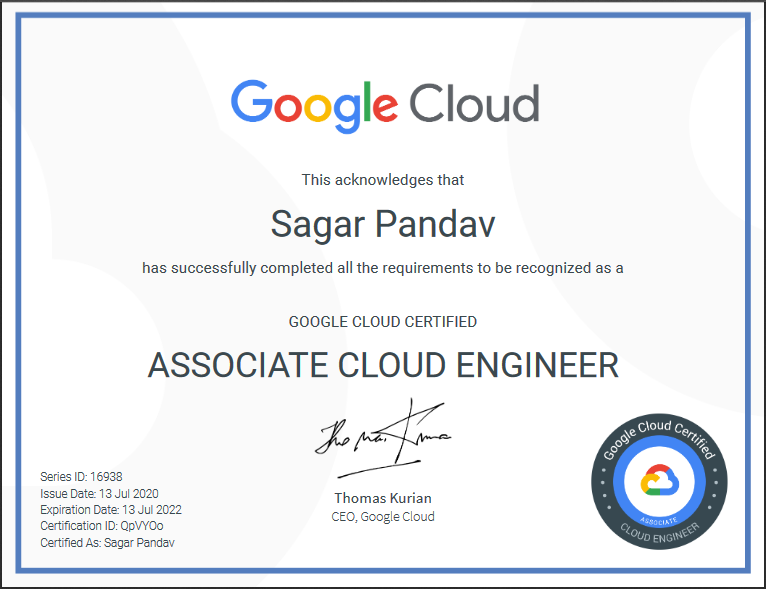 Mr_Pandav's tweet photo. I got Google Cloud Certified! I have what it takes to leverage @GoogleCloud technology https://t.co/OmUSpK1Dtj https://t.co/62wLtdZhE1 via @accredible https://t.co/e2IBynKAtv