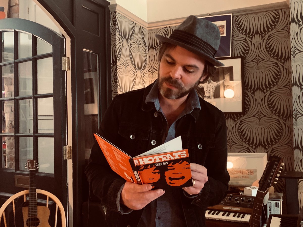 Our <a href="/THEHOTRATS/">The Hotrats</a> Turn Ons Anniversary Edition with <a href="/DannyGoffey/">Danny Goffey</a> and <a href="/nigelgod/">.</a>  has landed and is looking mighty fine! So happy with how this turned out...it’s a thing of beauty! It’s out on Friday, order yours here: orcd.co/turnons