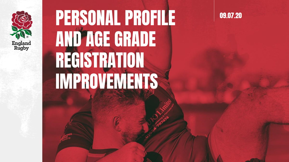 Please see the latest FAQs about the Personal profile and Age Grade Registration improvements here: bit.ly/3077QwJ

The webinar can also be watched on demand, so please do share with others in your club to watch by registering here: bit.ly/3ekGsR6