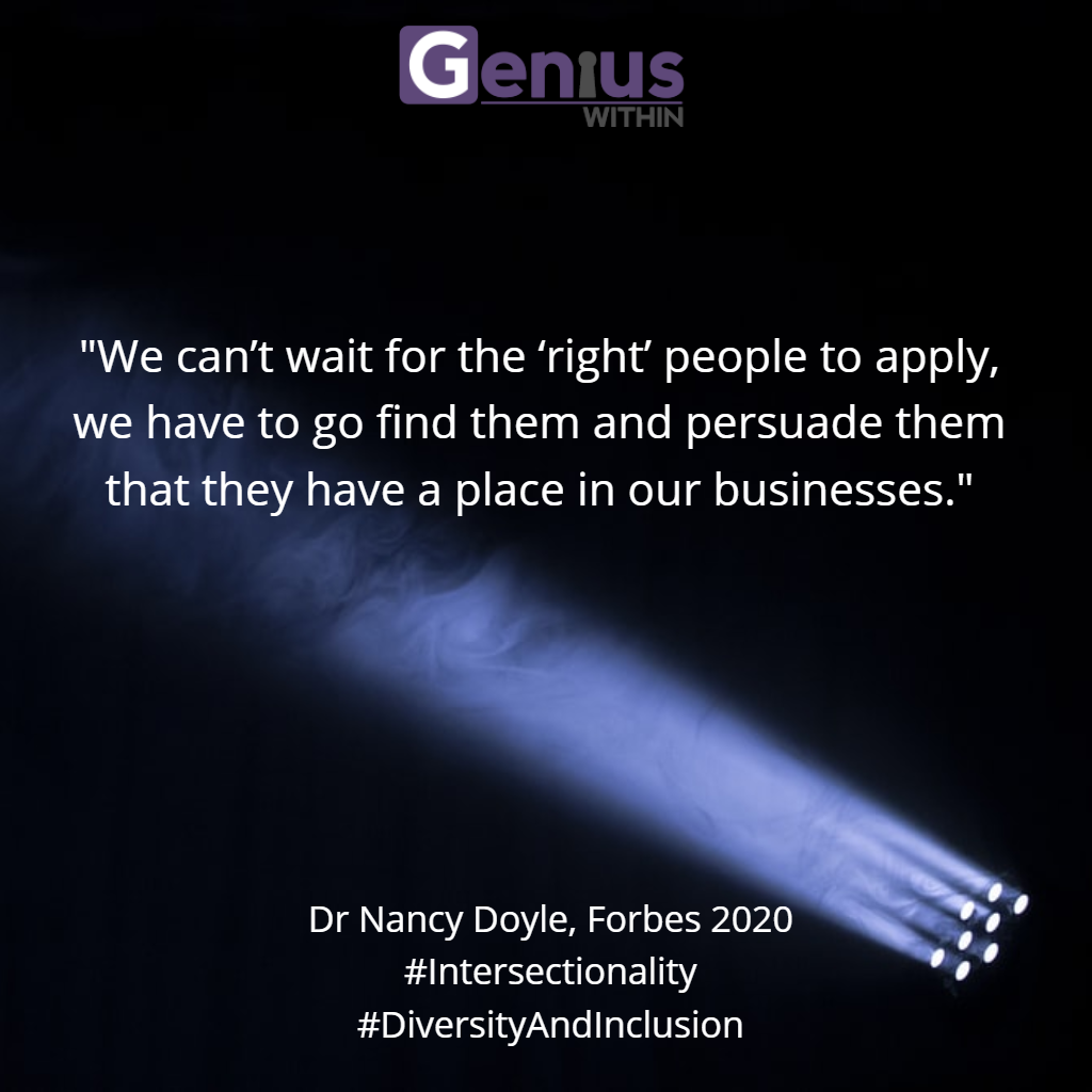 geniuswithinCIC's tweet photo. Two absolute powerhouses of #NeurodiverseWomen @NancyDoylePsych & @Whitney_Iles talk #Intersectonality #GenderBias #Ethnicity & #WorkplaceInclusion. It's time to actively #seek out your talent, #InclusionForAll @Forbes
https://t.co/UEyQd3826q https://t.co/18Ce2yGpcb