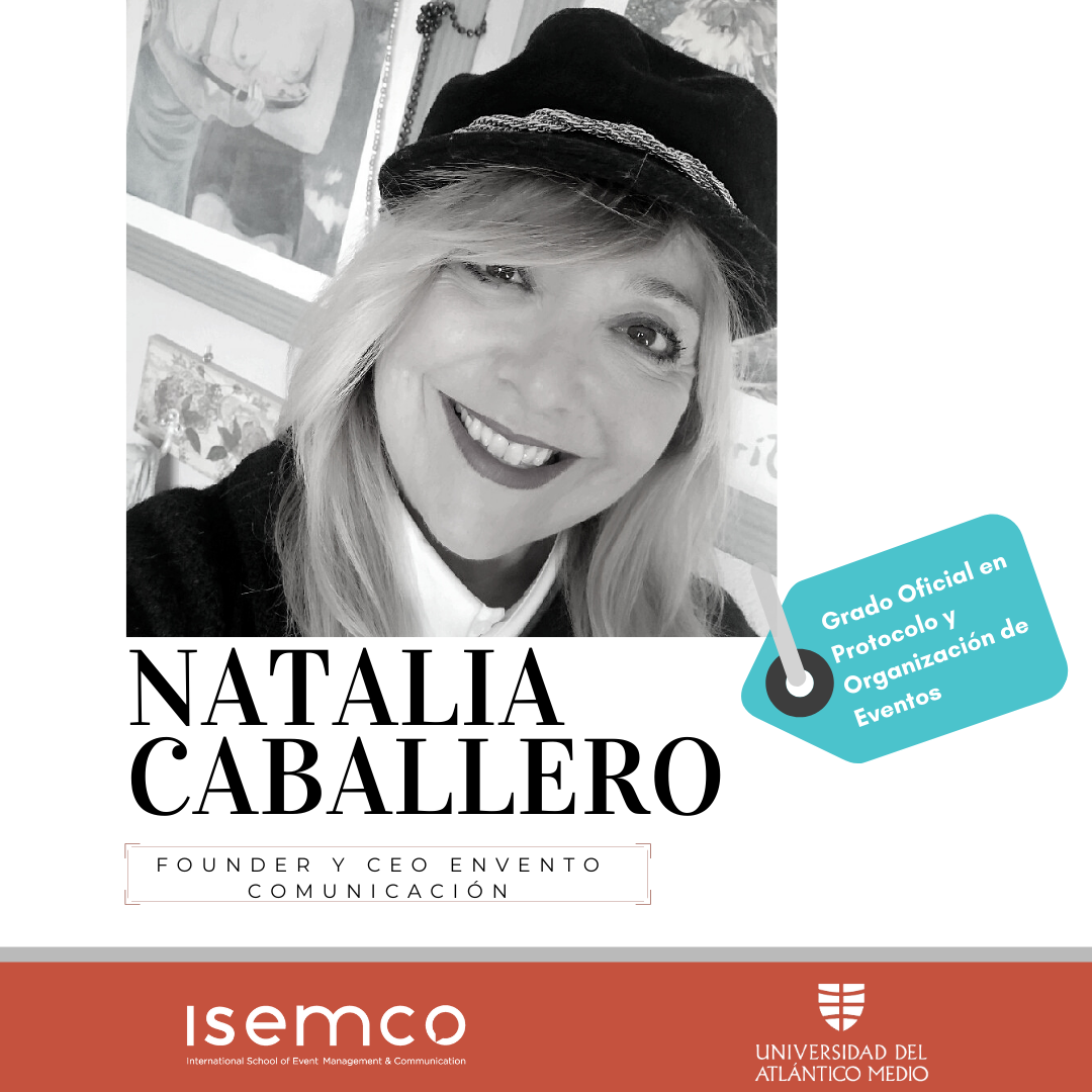 isemcospain's tweet photo. Conoce a nuestros profesores del #Grado Oficial en Protocolo y Organización de Eventos de la Universidad del Atlántico Medio. Cada semana seguiréis conociendo a los profesionales que imparten clases en nuestras instalaciones. #WeAreEvents #Formacion #Eventos #ISEMCO #UNIDAM https://t.co/y5cdYmatTM