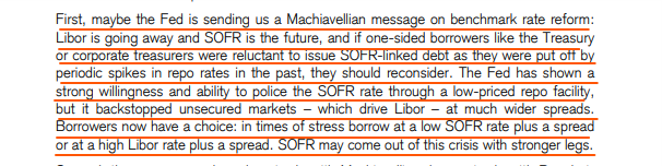 Although, the GSIB surcharge is likely to be a bigger issue in 2020 if the Fed chooses not to do anything (Zoltan explains why that might happen)  https://plus.credit-suisse.com/rpc4/ravDocView?docid=V7ln0S2AN-VHSK This along with a risk of defaults hitting banks should reopening be pushed into 2021 can widen the turn.