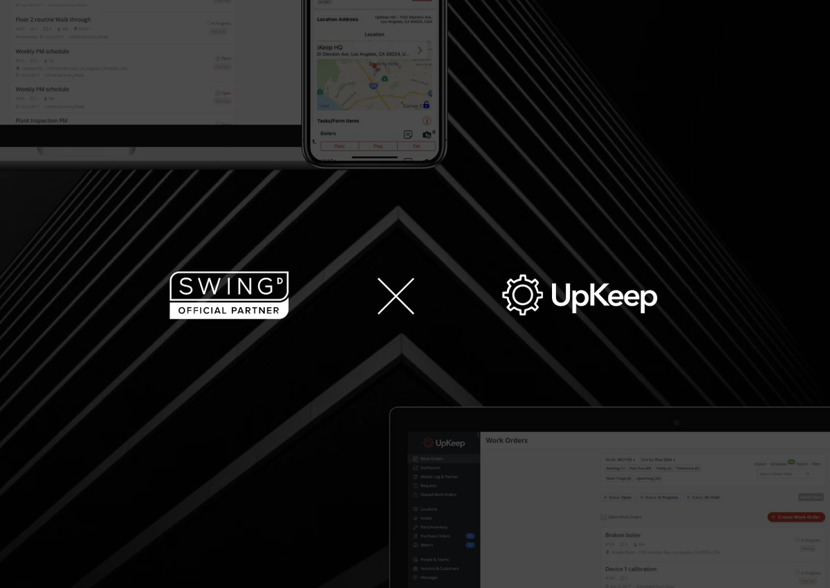 swingdevio's tweet photo. 🎉 Happy to announce that we're partnering with UpKeep - a top platform for maintenance and operations collaboration. SwingDev provides custom integrations that allow UpKeep to work in tandem with other software. 
We're really excited - working with them is a pleasure 🙏 https://t.co/FfENvh7BV0