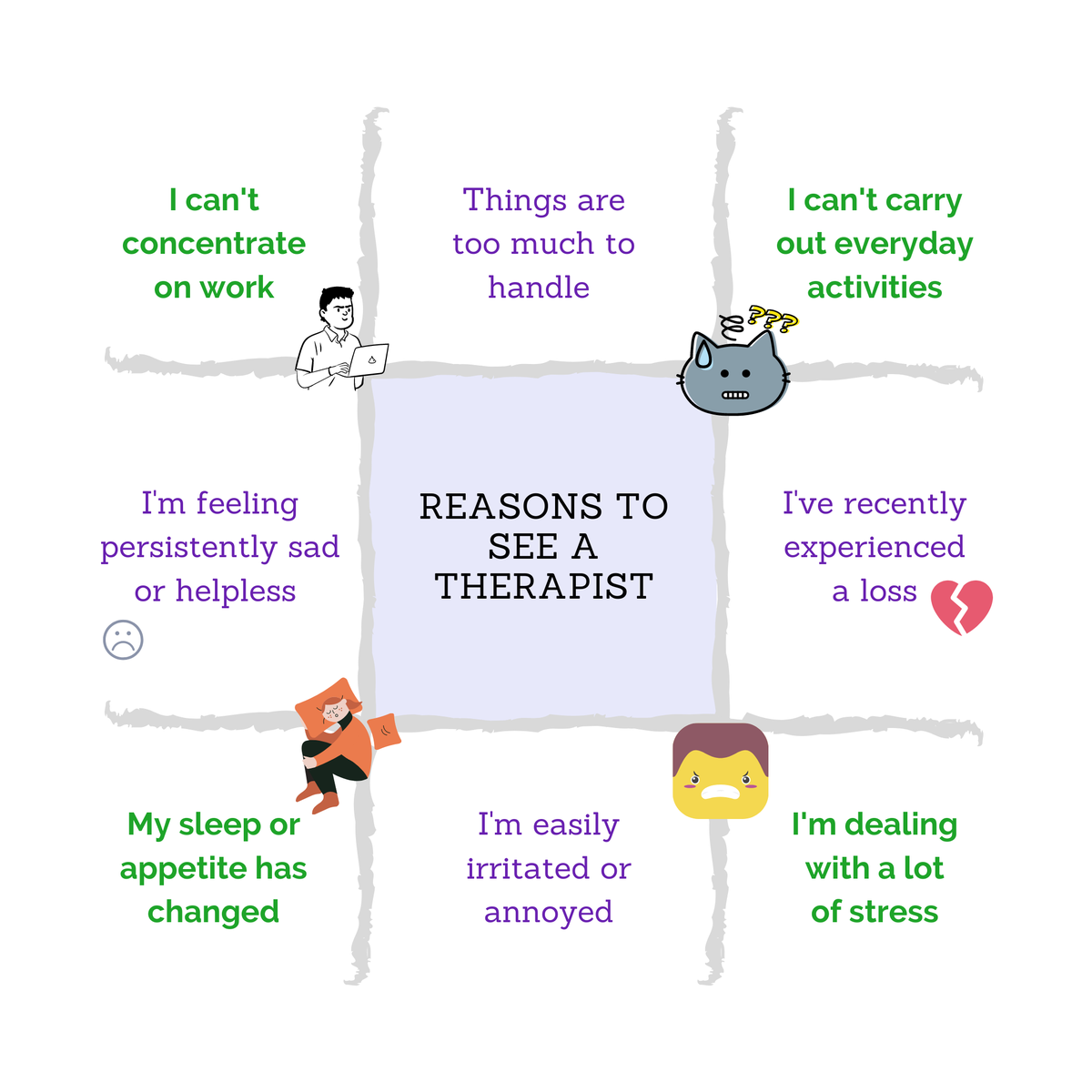 EverMindTherapy's tweet photo. If youโre feeling overwhelmed, therapy can be helpful. Donโt let โwhat-will-people-thinkโ stop you from getting better and focusing on your mental health.
#EverMindIt #TalkAboutIt #mentalhealthtips #mentalhealth #mentalhealthmatters #mentalhealthawareness #mentalhealthstigma https://t.co/yRWFXpIAZm