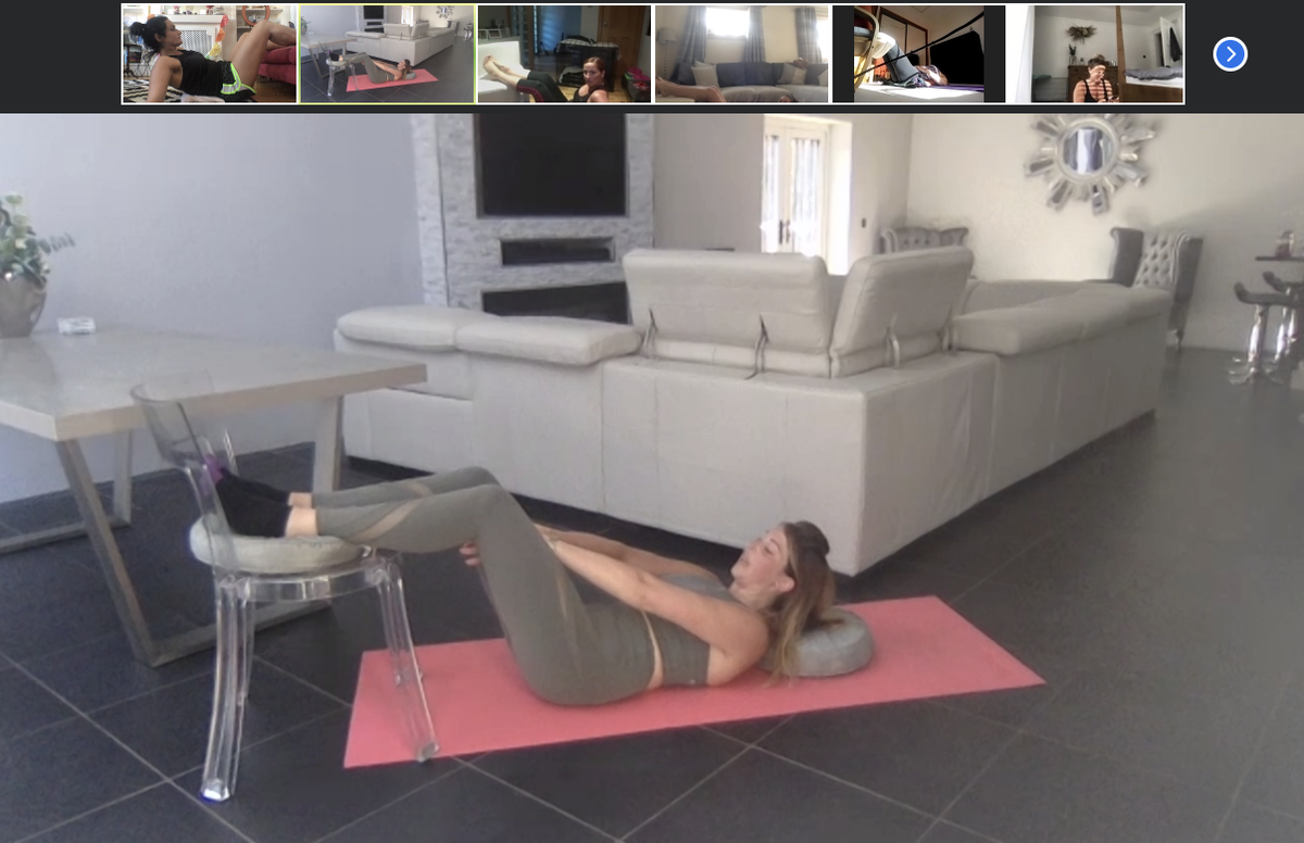 TVZaraJ's tweet photo. Anyone do #callanetics in the 80s/90s? I started doing two classes a week in lockdown and I'm addicted to the leg warmer vibes. Classes on Tue morning and Thu eve. Zoe is with the royal academy of dance. Good crowd, come join.
 https://t.co/Dag4nmqQcg #homeworkout #onlineclass https://t.co/uykyrvUMyu