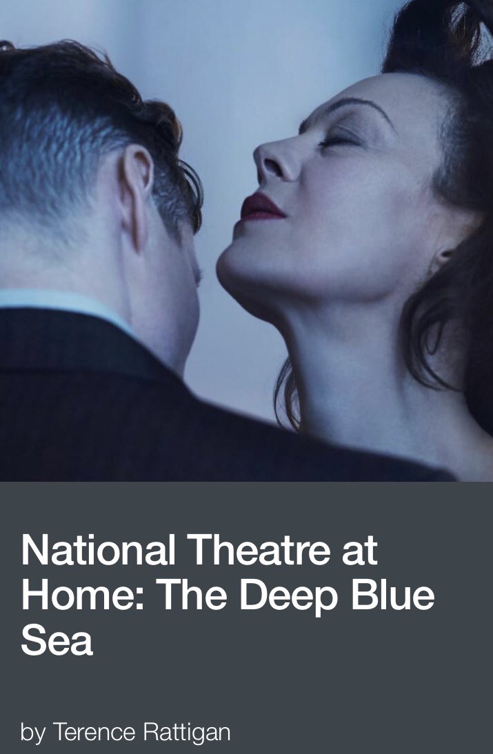 colleenrdaley's tweet photo. Captivating production and Tom Burke is intriguingly different from his role in ‘Strike’. https://t.co/yNNPZFKRKP
