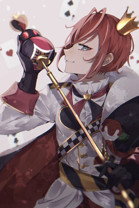#ツイステファンアート
リドル寮長? 