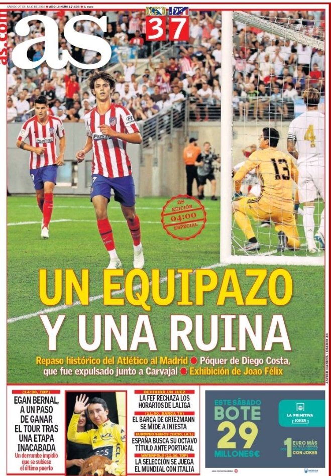 SusanaTRuiz's tweet photo. Hola @diarioas , sólo informarles que el equipo que era una ruina en hace un año saca 17 puntos en la liga al equipazo. Para que otra vez no saquéis conclusiones de un AMISTOSO DE PRETEMPORADA. De nada. https://t.co/zdyGxdG7tC
