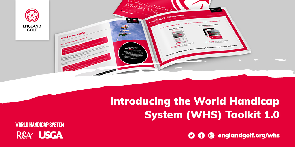 Ready... Set… Launch! 🚀 

Our new World Handicap System toolkit is officially live! Golf clubs have been sent the resource to help them explain to members everything they need to know about the new WHS! 

#WorldHandicapSystem