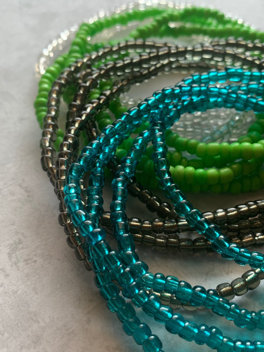 JaidedCo's tweet photo. Transparent Teal • Transparent Gray • Neon Green • Clear | ship all single strands in the $7 shop now https://t.co/gBfMdSbO1w