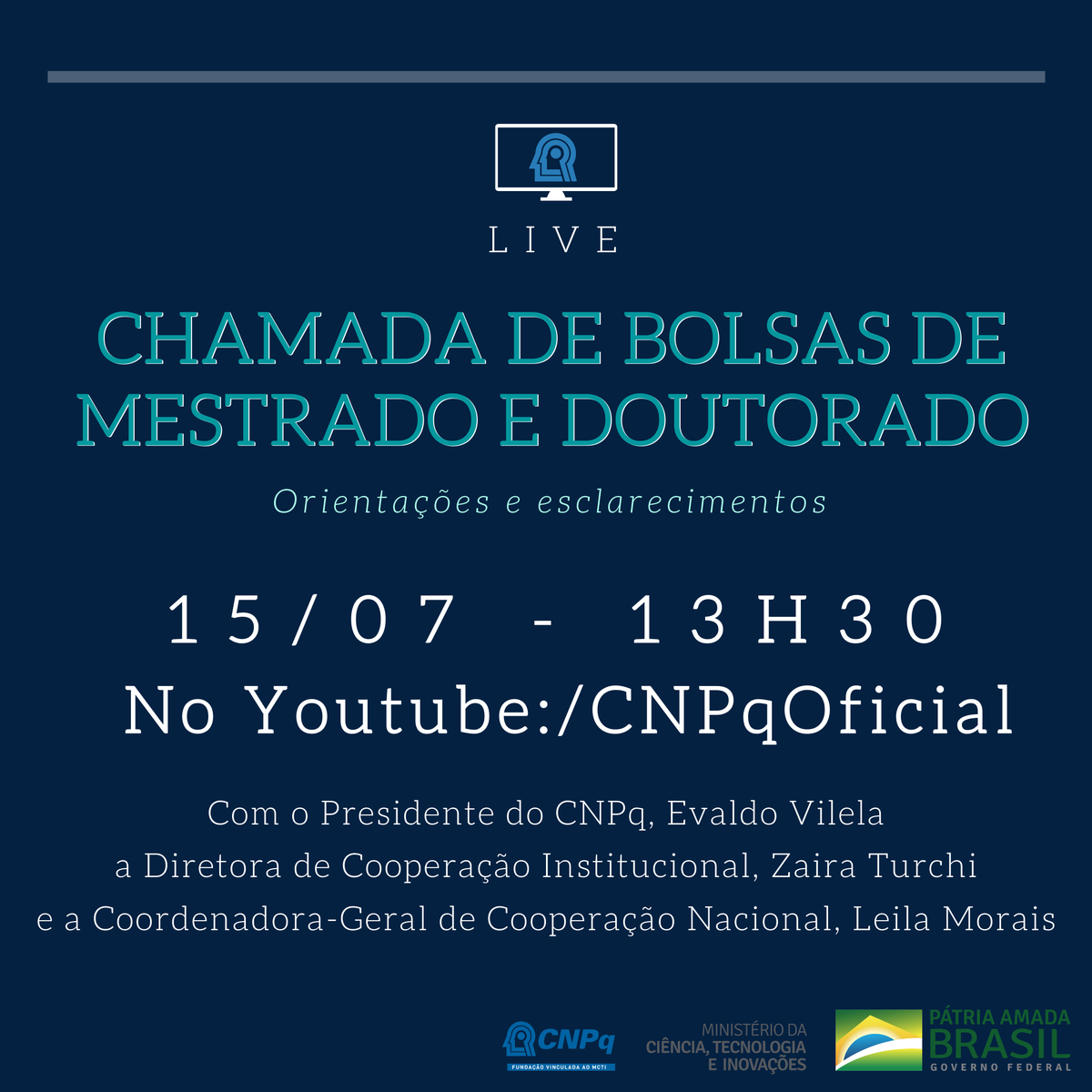 Bolsa mestrado cnpq 2020 Clearance