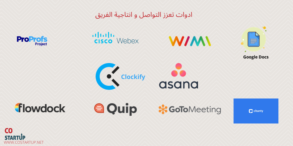 COstartup1's tweet photo. هنا شرح لقائمة من البرامج والادوات تساعد على التواصل المستمر بين افراد الفريق وتعزيز الانتاجية ومتابعة تقدم المشاريع

#ريادة_الأعمال 
#كوستارت_اب
#تقنية 
#ريادة 
#شريك_مؤسس
#تقنية_المعلومات 

#costartup

https://t.co/pOvoErUf7E https://t.co/MY09YYQhAv