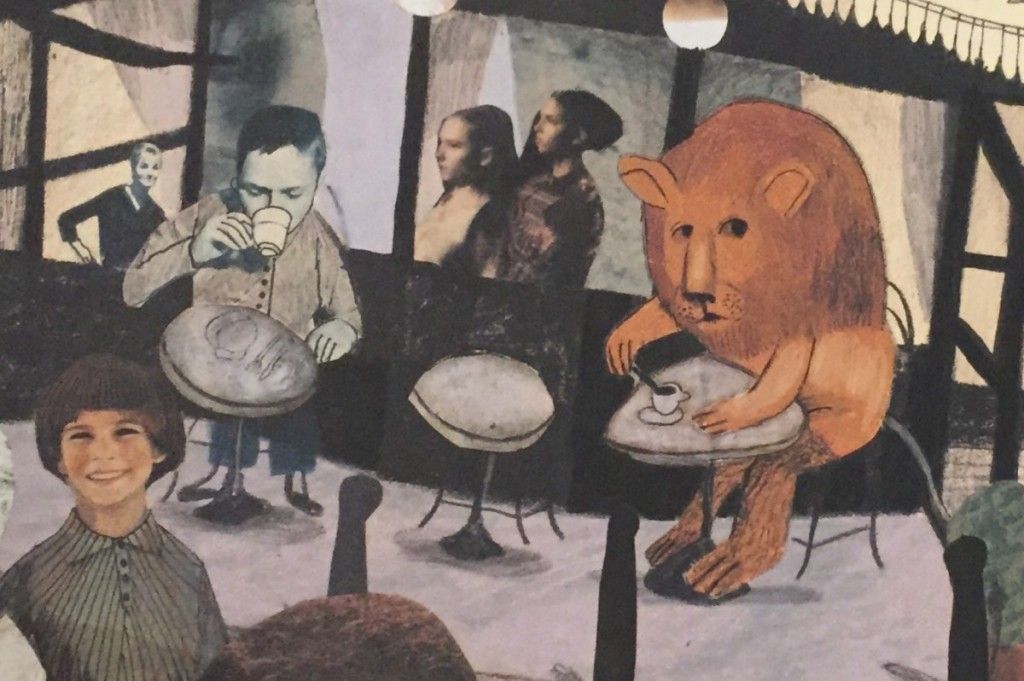 kidslitfest's tweet photo. We're massive fans of #BeatriceAlemagna @kidslitfest so we're sharing one of her amazing illustrations from #ALioninParis for #BastilleDay 
@Tate_Publishing https://t.co/i9C7E1XsTL
