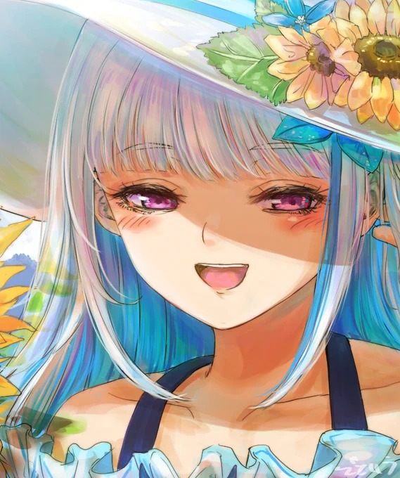 ひまわリゼ皇女
#ヘル絵スタ 