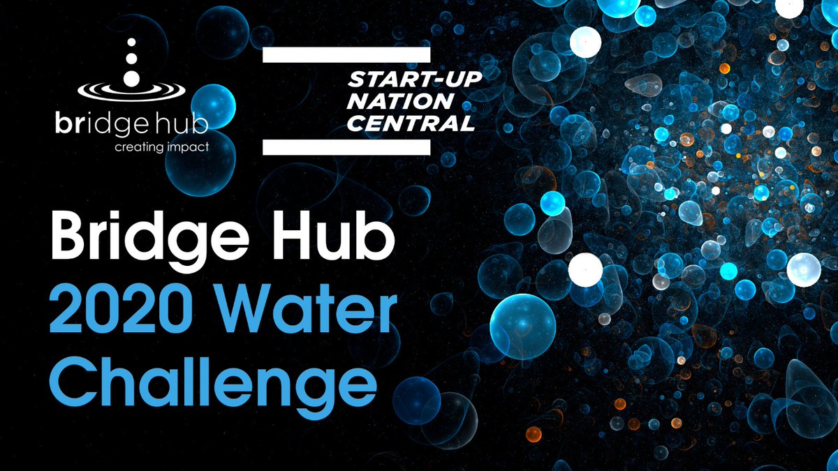 sncentral_'s tweet photo. Calling all Israeli WaterTech and AgriFood-tech startups!
@TheBridgeHub 2020 Water Challenge needs your solutions to make an #impact. Applications close August 7, 2020.
https://t.co/rqn3qfOwMj
#solutionsontap #water #environment #innovation #sustainability #australia #newzealand https://t.co/Hd29G5wwdc