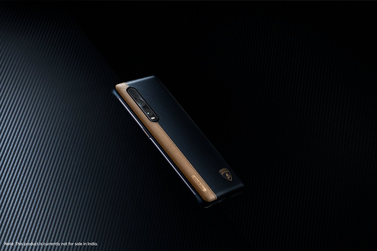 OPPOIndia's tweet photo. Feast your eyes on this magnificent piece of creation from OPPO and Lamborghini. Live the #TrueFlagshipExperience with the luxurious #OPPOFindX2Pro #LamborghiniEditionFlagship.
Know more: https://t.co/kLHR1b95AD https://t.co/dRR5adnXku