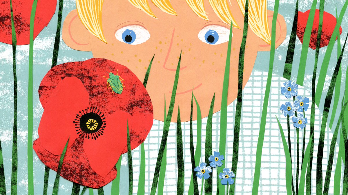 LouIllustration's tweet photo. 'I spy a shield bug' illustration from my new portfolio 🪲 https://t.co/wFbp49vx9M