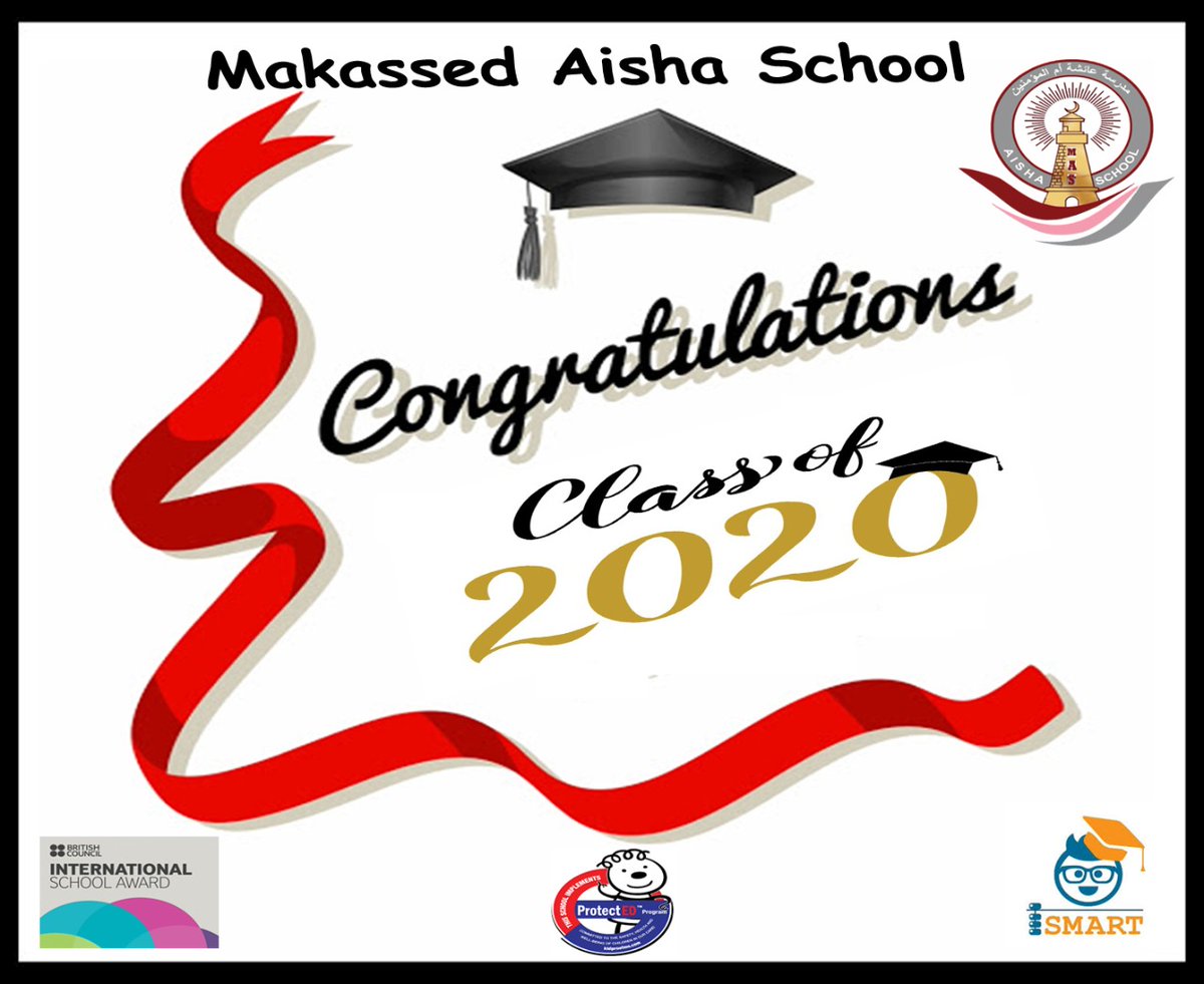 Makassed Aisha School Graduation #Classof2020 👩‍🎓👨‍🎓 Stay tuned🎉