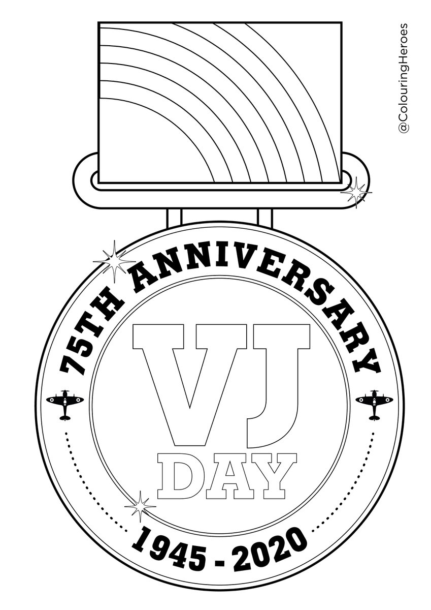 🌈 VJ Day Heroes 🌈

Colouring pens and pencils at the ready for these character heroes and medals...let's make the 15th August celebrations really colourful #RealLifeSuperheroes

colouringheroes.com/vj-day-75

#VJday75 #VJday2020 #colouringposters #75thanniversary #VJdaymedal