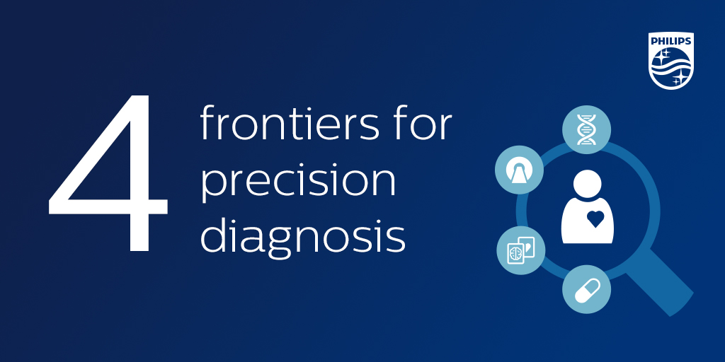 PhilipsHealth's tweet photo. A patient’s diagnosis is never a static snapshot – it’s a picture that keeps evolving over time. Kees Wesdorp (Philips) lays out his vision for precision diagnosis along four horizons: https://t.co/UyFUDZjau3 https://t.co/Rb3XPNXYI4