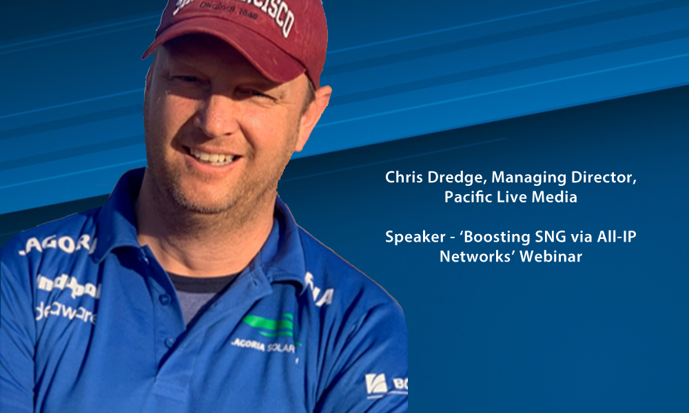 New Speaker! Chris Dredge, Managing Director, @paclivemedia will be joining the knowledgeable lineup on our 'Boosting SNG via All-IP Networks’ #webinar on Wednesday. Register now! bit.ly/2O1mjok #broadcast #satellite