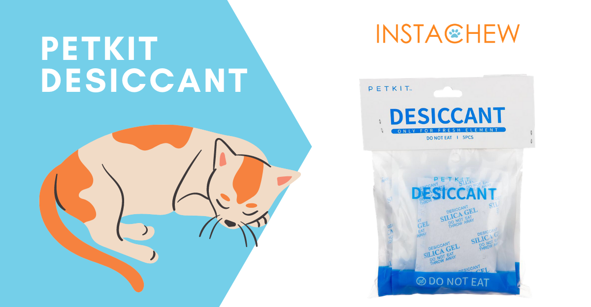 Instachew's tweet photo. Ever had times where your pet's food becomes soggy and mouldy? Then with the PETKIT Desiccant, you're sure to avoid those messy, soggy pet food stuck in your home. https://t.co/Yr3bsASV4b
#instachew #smartpetproducts #smartpetfeeder #deepsleepbed #petcare #petkit #petshop https://t.co/7W8q17a3F3