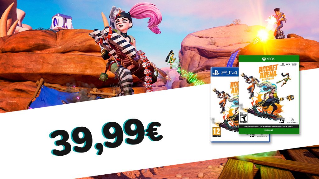 CarrefourGaming's tweet photo. ¡Ya está disponible #RocketArena #MythicEdition por 39,99€!
https://t.co/msBFbweChN https://t.co/fmuaeHJkxP
