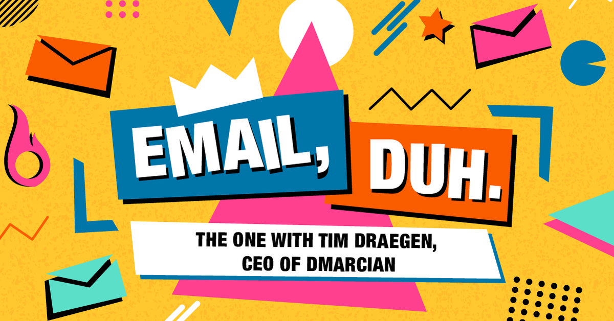 <a href="/SparkPost/">SparkPost</a> founder and Chief Evangelist, George Schlossnagle, kicked off his new interview series, "Email, Duh," by sitting down with dmarcian CEO and #DMARC primary author Tim Draegen to exchange thoughts on email authentication. #dmarcian sparkpost.com/resources/vide…
