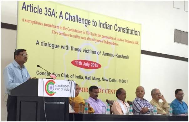 IGaneshMalhotra's tweet photo. Article 35A brought in discussion  by JKSC decade ago was rejected by many legal experts who confined themselves to Art 370 only . But Article 35A abrogation brought justice to lakhs of people . 
Only JKSC and many academicians who researched it deserve credit for its abrogation https://t.co/VbFuSc0Tbe
