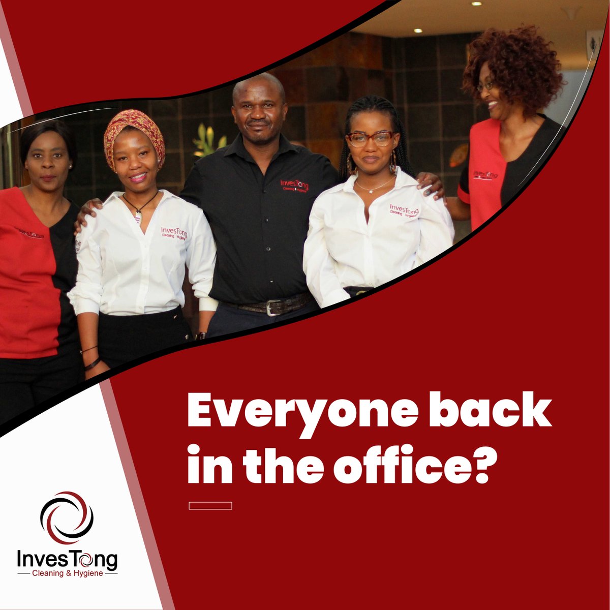 InvestongGroup's tweet photo. Now more than ever companies have to invest in reliable cleaning &amp; hygiene services like our own in order to inhibit the spread of COVID-19 within the workplace. And ensure the safety of employees In the workspace.

#InvesTongGroup 📈 https://t.co/GM5jDF8NqS