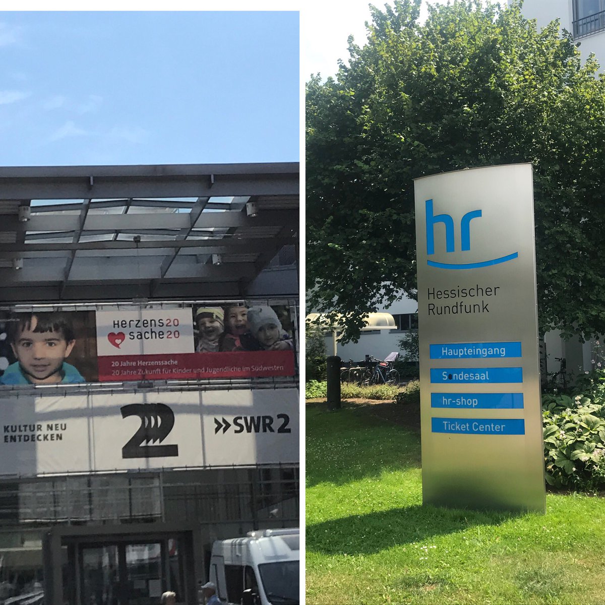 SilkeAichhorn's tweet photo. Heute: Rundfunkhopping SWR2 und HR2 Danke Jörg Lengersdorf @Radischorsch!! #neuecd #miniaturen4 #lebenslänglichfrohlocken https://t.co/kRxK09DRtI