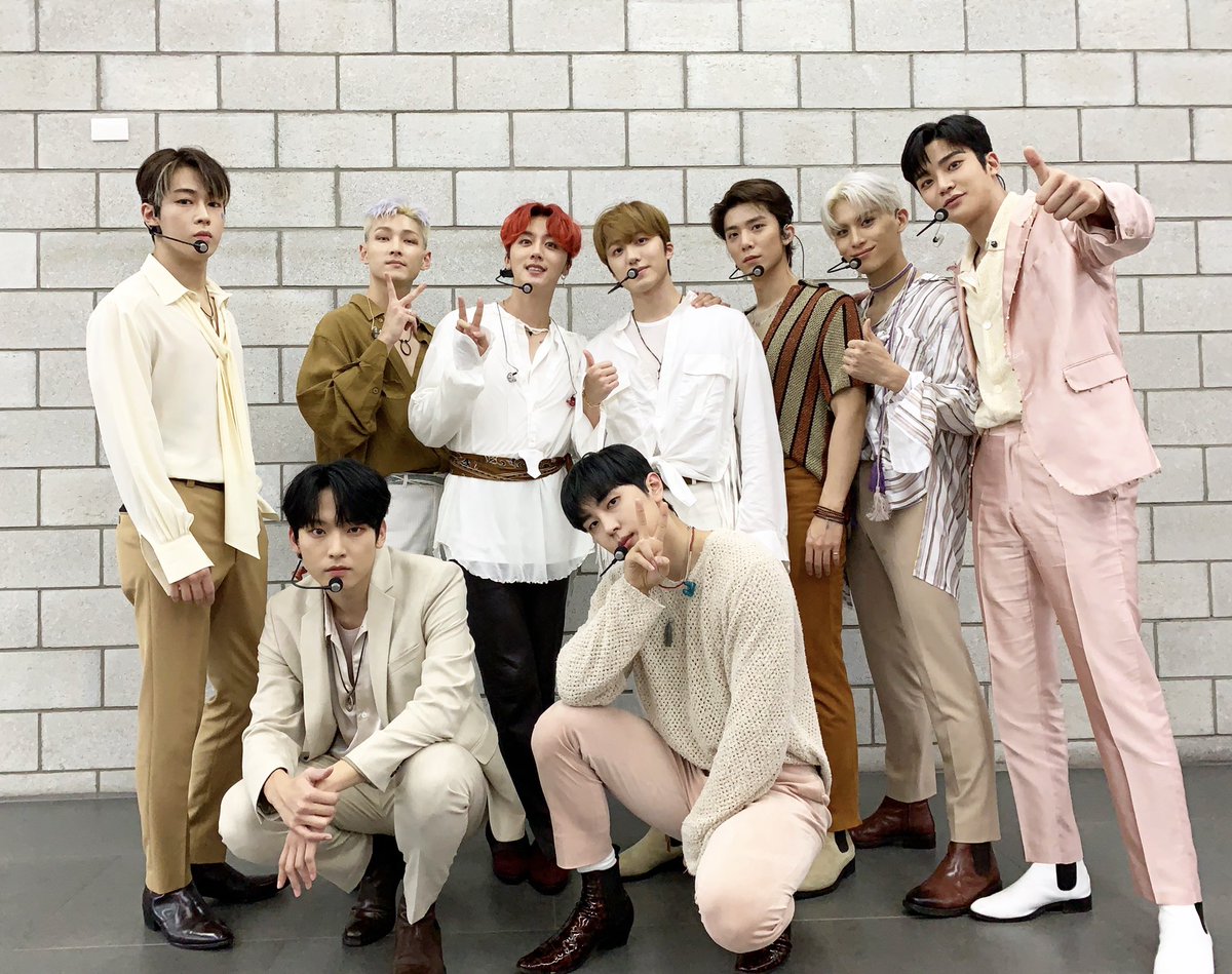 to new fantasy, if you come straight discovering sf9 after seeing your trending today, there are few words that i gotta tell you before you fall more deeper. these tall boys right here, they might look big and strong, they joke often, and they're messy sometimes.
