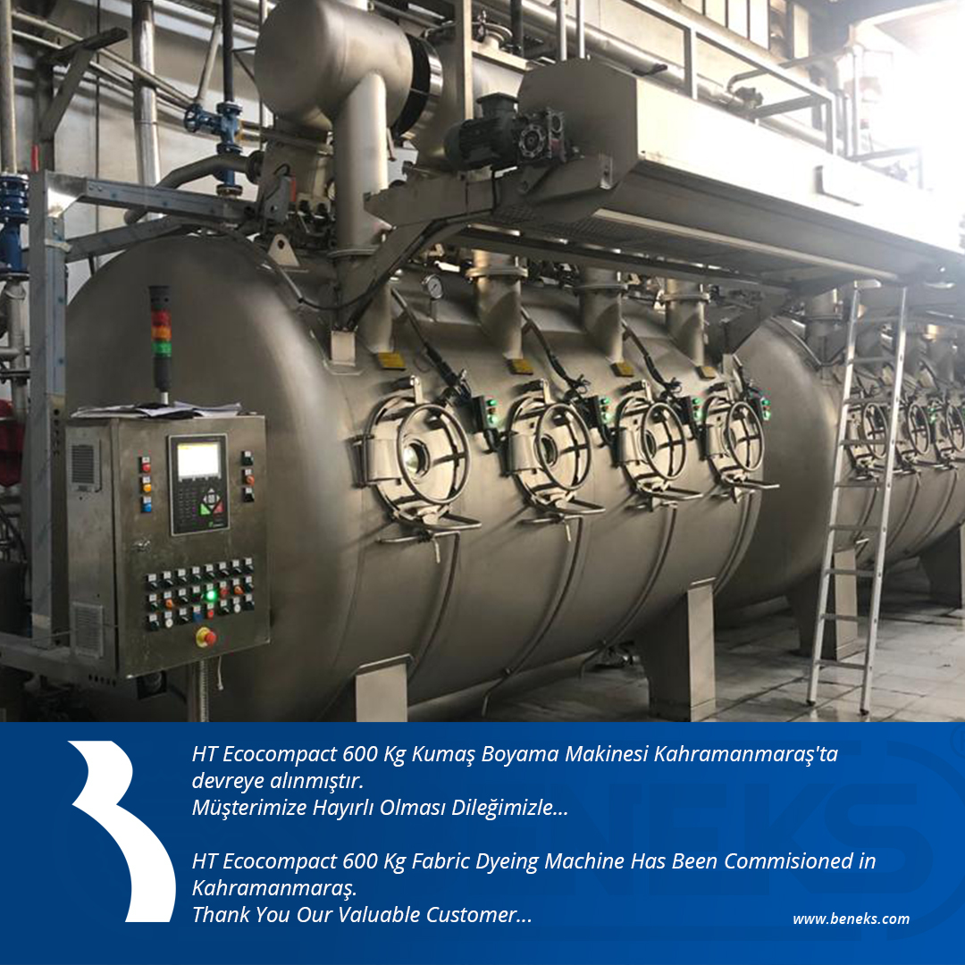 BeneksM's tweet photo. HT Ecocompact 600 Kg Kumaş Boyama Makinesi Kahramanmaraş'ta devreye alınmıştır.
Müşterimize Hayırlı Olması Dileğimizle...
EcoCompact HT Kumaş Boyama Makinesi
EcoCompact HT Fabric Dyeing Machine
#ecocompact #htkumaşşboyama #kumaşboyama #textilefinishingmachineries https://t.co/1teUzP2uyL
