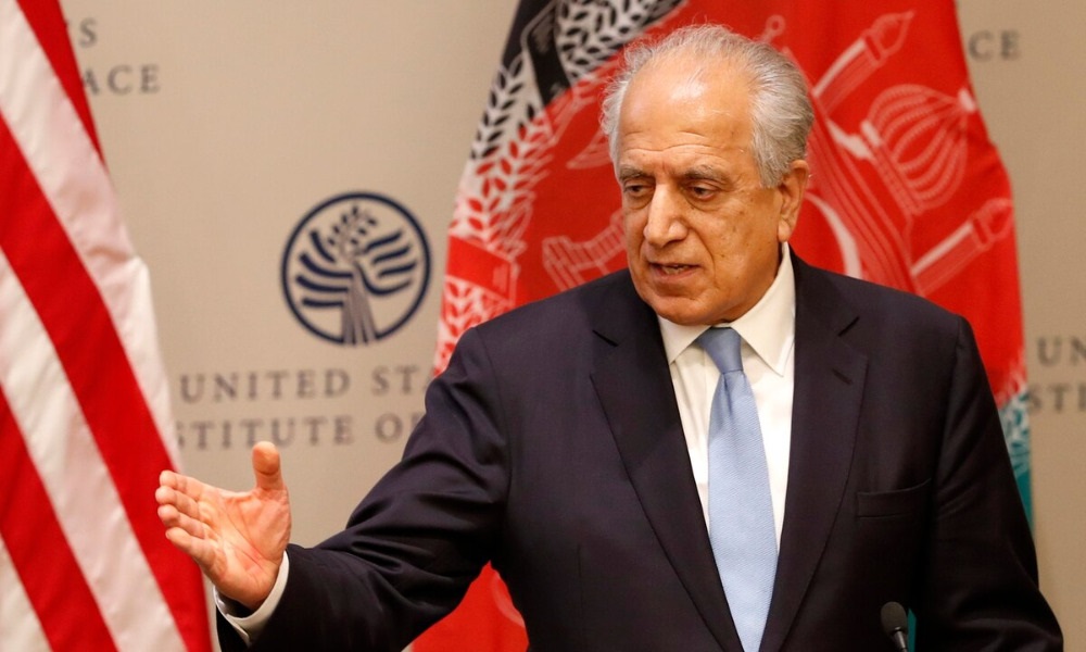 ArianaNews_'s tweet photo. خلیلزاد: مرحله نخست تطبیق توافقنامه امریکا و طالبان تکمیل شد
https://t.co/x9hCrFy9Wy
#Afghanistan #ZalmayKhalilzad #Taliban #USA #Qatardeal #USTalibanPeaceDeal #ArianaNews #ATN https://t.co/j7CwQt6vCO
