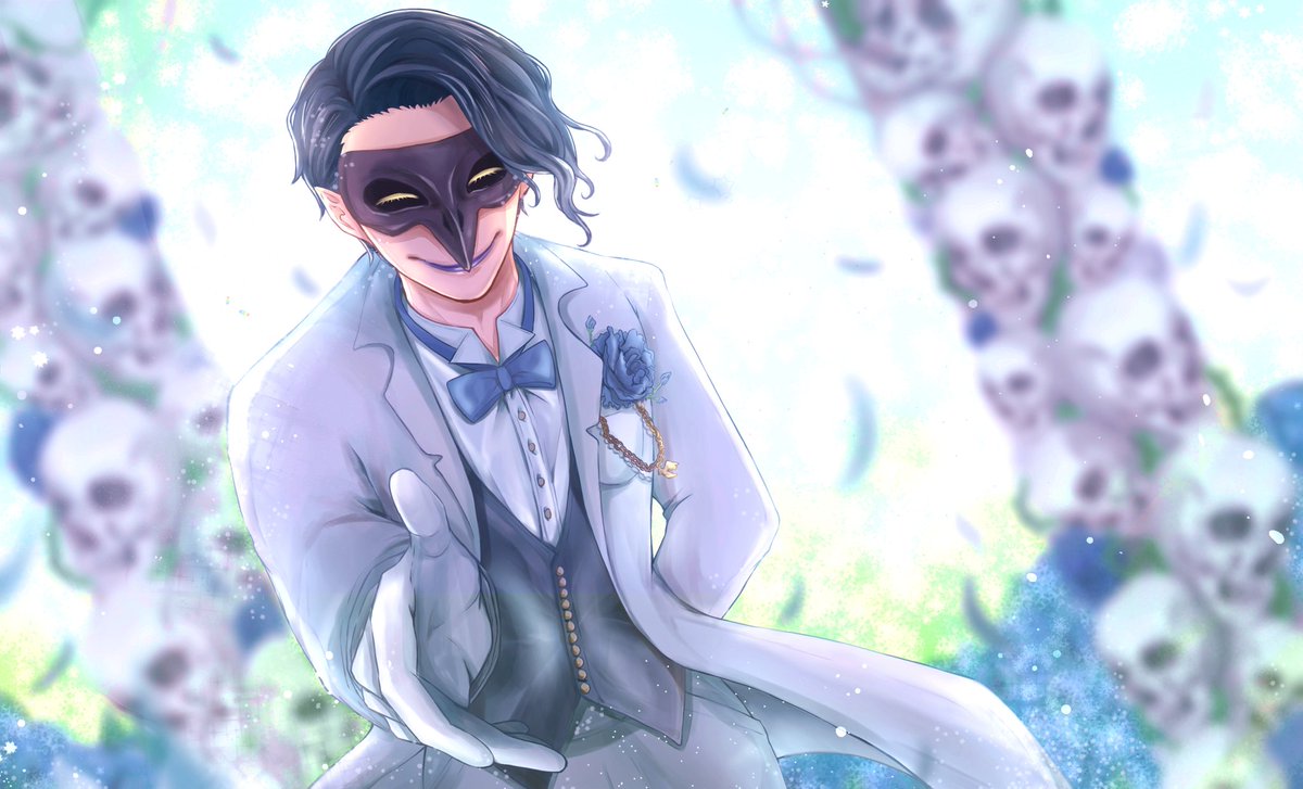 ツイステ なりきり花婿 グルーヴィーしたよ 今日は どるん のイラスト