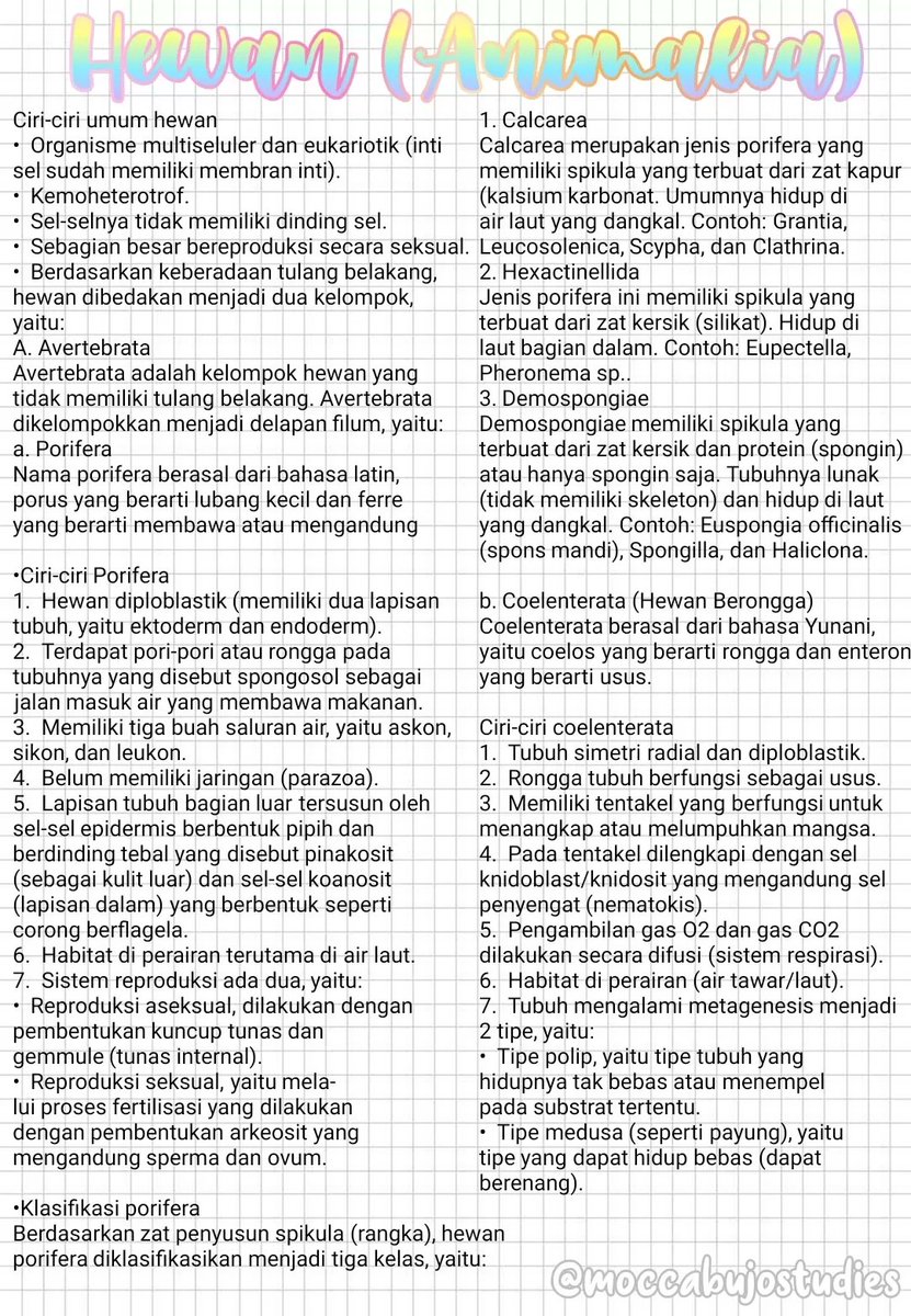 Clear Indonesia On Twitter Belajar Animalia Secara Lebih Lengkap Dengan Catatan Dari Moccabujostudies Ada 7 Halaman Utbk Hewan Animalia Https T Co Oyz8eogqzl Https T Co Ci9ol5yalz