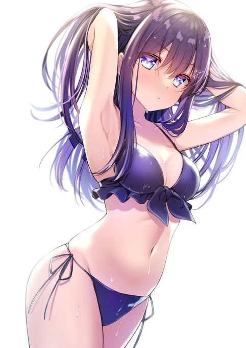 黒ビキニちゃん
#オリジナル 